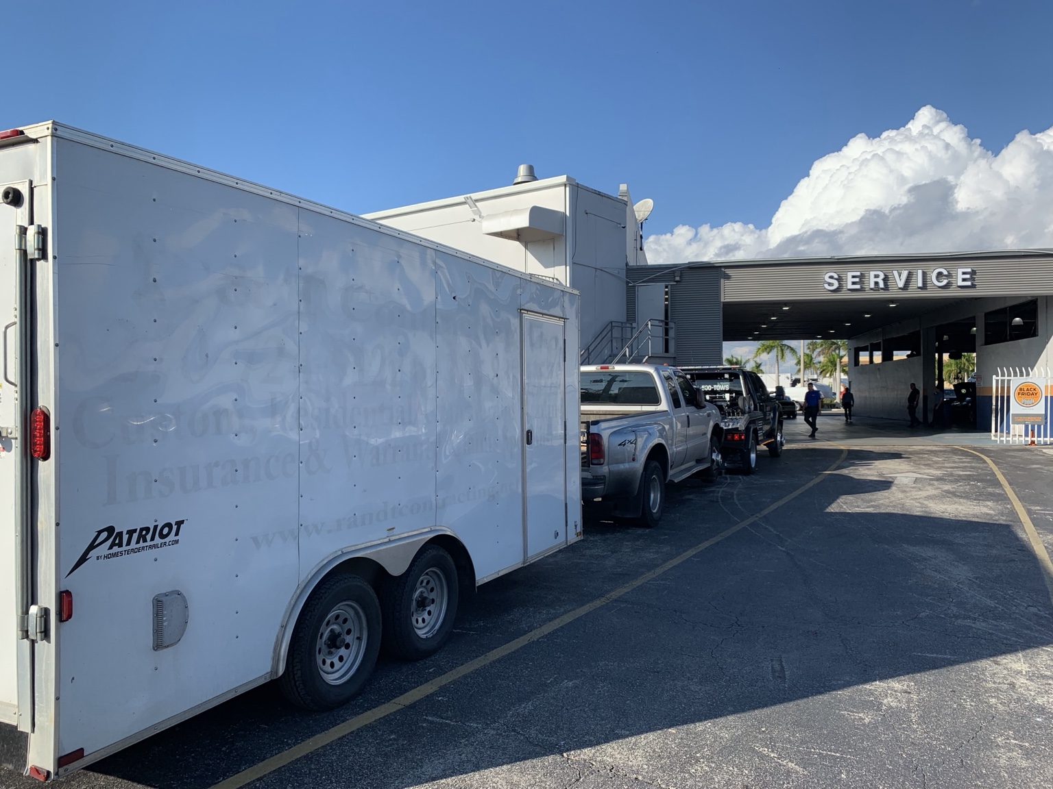 MayDay Tow trailer transport Miami-Dade